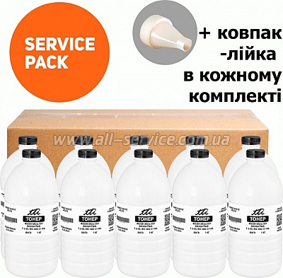 Тонер TTI Ricoh Aficio 551 Service Pack бутль 10x1кг Black (TSM-T602-2-10SP) Тонер TTI Ricoh Aficio 551 Service Pack бутль 10x1кг Black (TSM-T602-2-10SP)