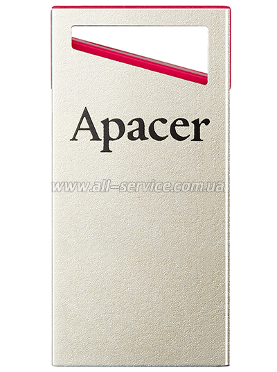  Apacer 64GB AH112 Red USB 2.0 (AP64GAH112R-1)