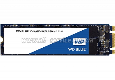 SSD  WESTERN DIGITAL Blue 2TB M.2 SATA 3.0 TLC (WDS200T2B0B)