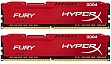  32Gb Kingston HyperX Fury 2x16GB DDR4 3200MHz Red (HX432C18FRK2/32)