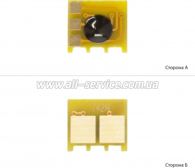 Чип BASF HP CF212A/ CE312A/ CC532A Yellow (BASF-CH-CE742A-U) Чип BASF HP CF212A/ CE312A/ CC532A Yellow (BASF-CH-CE742A-U)