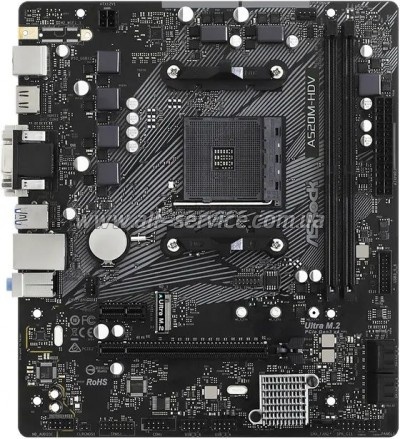 Материнская плата ASRock A520M-HDV Материнская плата ASRock A520M-HDV