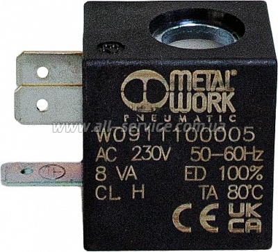 Катушка электромагнитного клапана станции очистки Patron (PN-CON-ELECT) Катушка электромагнитного клапана станции очистки Patron (PN-CON-ELECT)