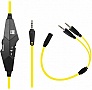 Наушники Gemix N4 Black-Yellow Gaming Наушники Gemix N4 Black-Yellow Gaming