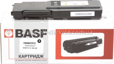 Тонер-картридж BASF Xerox VersaLink C400/ C405 аналог 106R03532 Black (BASF-KT-106R03532) Тонер-картридж BASF Xerox VersaLink C400/ C405 аналог 106R03532 Black (BASF-KT-106R03532)