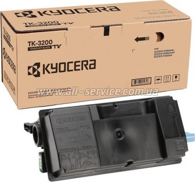 Заправка картриджа Kyocera TK-3200 Kyocera P3260dn/ M3860idn/ M3860idnf/ 1T02X90NL0 без чипа Заправка картриджа Kyocera TK-3200 Kyocera P3260dn/ M3860idn/ M3860idnf/ 1T02X90NL0 без чипа