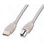  ASSMANN USB 2.0 AM/BM 3.0m, biege (AK-300102-030-E)