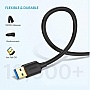 Дата кабель USB 3.0 AM/AM 1.0m US128 black Ugreen (10370) Дата кабель USB 3.0 AM/AM 1.0m US128 black Ugreen (10370)