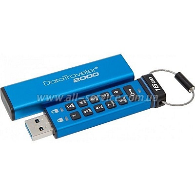  16GB Kingston DT 2000 Metal Security (DT2000/16GB)