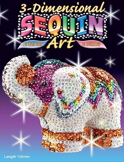    Sequin Art 3D Elephant (SA1121)