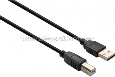 Кабель для принтера USB 2.0 AM/BM 1.8 m Shilded Vinga (VCPDCAMBMS1.8BK) Кабель для принтера USB 2.0 AM/BM 1.8 m Shilded Vinga (VCPDCAMBMS1.8BK)