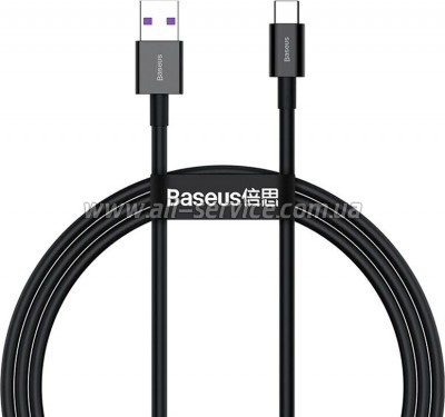 Дата кабель USB 2.0 AM to USB-C 1.0m 3A Black Baseus (CATYS-01) Дата кабель USB 2.0 AM to USB-C 1.0m 3A Black Baseus (CATYS-01)