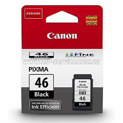  PG-46 Canon Pixma E404/ E464 Black (9059B001)