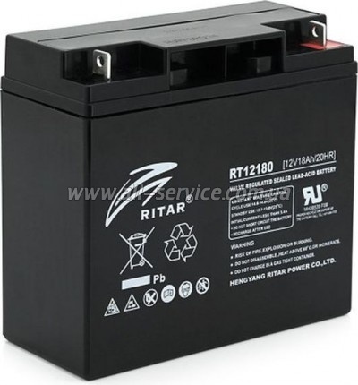 Батарея к ИБП Ritar RT12180BL5, 12V 18.0Ah (RT12180BL5) Батарея к ИБП Ritar RT12180BL5, 12V 18.0Ah (RT12180BL5)