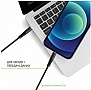 Дата кабель USB-C to USB-C 0.2m CBFLEXTT0 60W Intaleo (1283126559495) Дата кабель USB-C to USB-C 0.2m CBFLEXTT0 60W Intaleo (1283126559495)