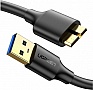 Дата кабель USB 3.0 AM to Micro B 1.0m US130 black Ugreen (10841) Дата кабель USB 3.0 AM to Micro B 1.0m US130 black Ugreen (10841)