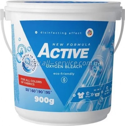 Отбеливатель Active PR Кислородный С ароматом свежести 900 г (4820196011040) Отбеливатель Active PR Кислородный С ароматом свежести 900 г (4820196011040)