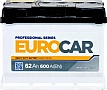 Аккумулятор автомобильный EUROCAR 6СТ-62АЗ (0) (-/+) (L2) 600А12V (E) Аккумулятор автомобильный EUROCAR 6СТ-62АЗ (0) (-/+) (L2) 600А12V (E)