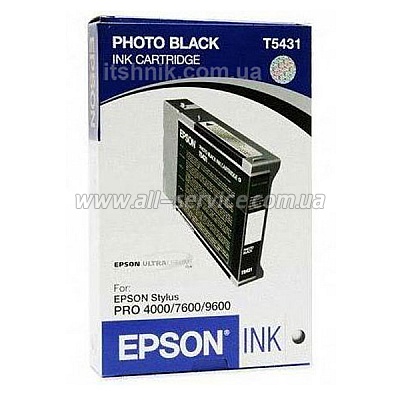  Epson StPro 4000/ 7600/ 9600 black  (C13T543100)