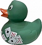 Игрушка для ванной Funny Ducks Утка Покер (1318) Игрушка для ванной Funny Ducks Утка Покер (1318)