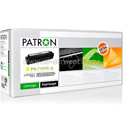  CANON 718 (PN-718YR) YELLOW PATRON Extra