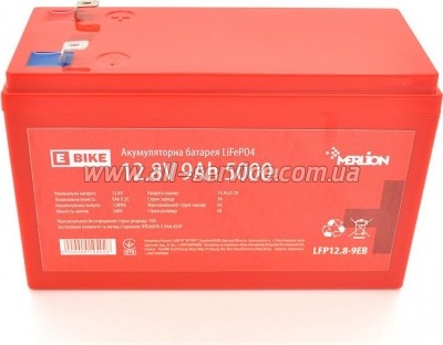 Батарея LiFePo4 Merlion LFP12.8-9EB Батарея LiFePo4 Merlion LFP12.8-9EB