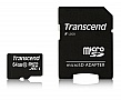   64GB Transcend MicroSDXC Class 10 + SD  (TS64GUSDXC10)