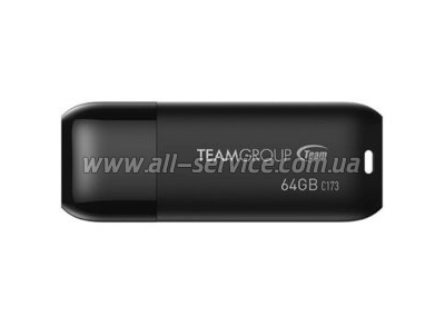  64GB Team C173 Pearl Black USB 2.0 (TC17364GB01)