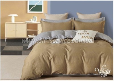 Постельное белье Viluta 749 Сатин Twill полуторный (749_pl) Постельное белье Viluta 749 Сатин Twill полуторный (749_pl)