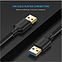 Дата кабель USB 3.0 AM/AM 1.0m US128 black Ugreen (10370) Дата кабель USB 3.0 AM/AM 1.0m US128 black Ugreen (10370)