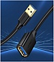 Дата кабель USB 3.0 AM/AF 3.0m US129 Black Ugreen (30127) Дата кабель USB 3.0 AM/AF 3.0m US129 Black Ugreen (30127)