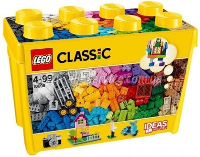 Конструктор LEGO Classic Коробка кубиков для творческого конструирования (10698) Конструктор LEGO Classic Коробка кубиков для творческого конструирования (10698)