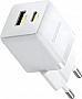 Зарядний пристрій Baseus 1xUSB-C 20W + 1xUSB white + cable USB-C to USB-C 60W 1.0m (P10111608213-01) Зарядний пристрій Baseus 1xUSB-C 20W + 1xUSB white + cable USB-C to USB-C 60W 1.0m (P10111608213-01)