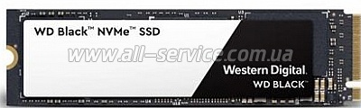SSD  250GB WD Black M.2 NVMe PCIe 3.0 4x 2280 TLC (WDS250G2X0C)