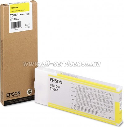Картридж Epson Stylus Pro 4800/ 4880 yellow (C13T606400) Картридж Epson Stylus Pro 4800/ 4880 yellow (C13T606400)