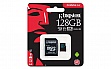   Kingston 128GB microSDXC C10 UHS-I U3 + adapter (SDCG2/128GB)