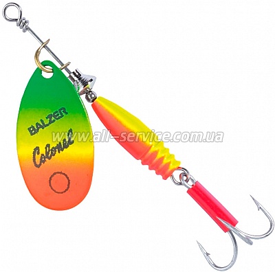 - Balzer Colonel Classic Red/Green/Yellow  5.