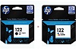   HP DJ 1050/ 2050/ 3050 HP 122 Black/ Color (Set122)