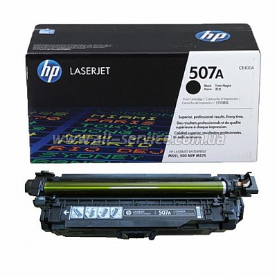  HP LaserJet Enterprise 500 Color M551n/  551dn/ 551xh black (CE400A)