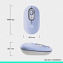 Мышка Logitech POP Mouse With Emoji Bluetooth Lilac (910-007414) Мышка Logitech POP Mouse With Emoji Bluetooth Lilac (910-007414)