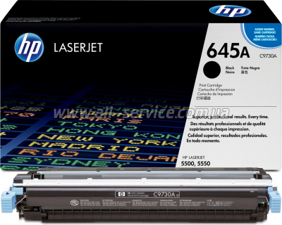 Картридж HP CLJ 5500/ 5550 black (C9730A) Картридж HP CLJ 5500/ 5550 black (C9730A)