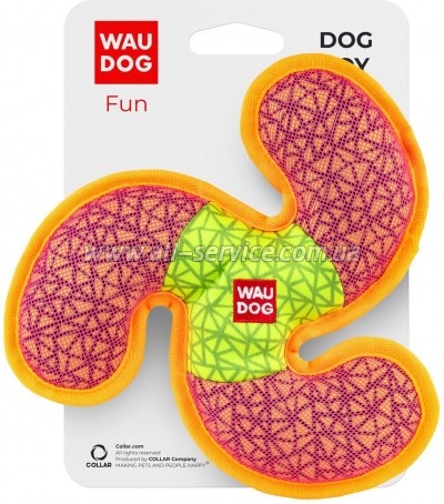 Игрушка для собак WAUDOG Fun Пропеллер 21х21 см розовая (62067) Игрушка для собак WAUDOG Fun Пропеллер 21х21 см розовая (62067)
