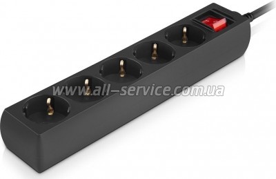 Сетевой фильтр REAL-EL RS-Protect M 3m. black (EL122300028) Сетевой фильтр REAL-EL RS-Protect M 3m. black (EL122300028)