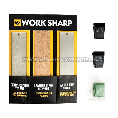   Work Sharp  Guided Sharpening System Upgrade Kit English Only (WSSA0003300)