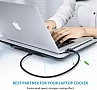 Дата кабель USB 3.0 AM/AM 0.5m US128 black Ugreen (10369) Дата кабель USB 3.0 AM/AM 0.5m US128 black Ugreen (10369)