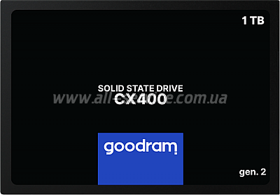 SSD  GOODRAM CX400 Gen.2 1 TB (SSDPR-CX400-01T-G2)