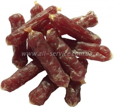 Лакомство для собак Lucky Star Мягкие утиные колбаски ?4 см 500 г (4820112458096) Лакомство для собак Lucky Star Мягкие утиные колбаски ?4 см 500 г (4820112458096)