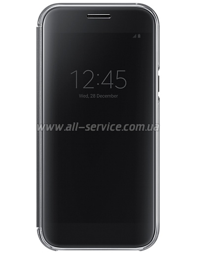  SAMSUNG A520 Clear View Cover Black (EF-ZA520CBEGRU)