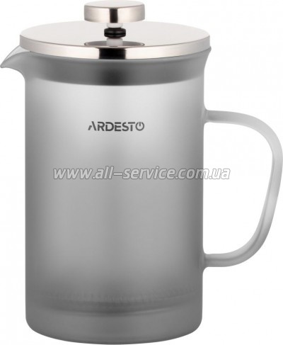 Пресс-фильтр Ardesto Fresh 800мл Grey (AR1108PFM) Пресс-фильтр Ardesto Fresh 800мл Grey (AR1108PFM)