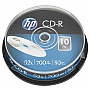  CD HP CD-R 700MB 52X 10 Spindle (69308/CRE00019-3)